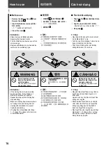 Preview for 16 page of Panasonic F-60FEN Operating And Installation Instructions