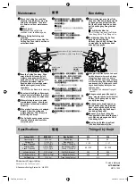 Preview for 20 page of Panasonic F-60TAN Operating And Installation Instructions