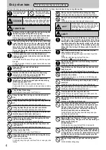 Preview for 4 page of Panasonic F-60UFN Operating And Installation Instructions