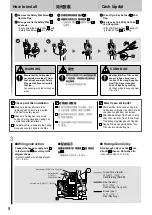 Preview for 8 page of Panasonic F-60UFN Operating And Installation Instructions