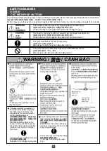 Preview for 2 page of Panasonic F-60WWK Operating And Installation Instructions