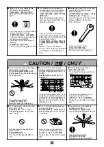 Preview for 3 page of Panasonic F-60WWK Operating And Installation Instructions