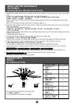 Preview for 5 page of Panasonic F-60WWK Operating And Installation Instructions