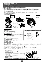 Preview for 11 page of Panasonic F-60WWK Operating And Installation Instructions