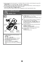 Preview for 12 page of Panasonic F-60WWK Operating And Installation Instructions