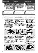 Предварительный просмотр 14 страницы Panasonic F-70ZBP Operating And Installation Instructions