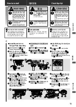 Предварительный просмотр 15 страницы Panasonic F-70ZBP Operating And Installation Instructions