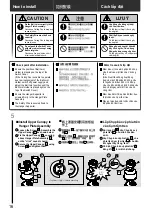 Предварительный просмотр 16 страницы Panasonic F-70ZBP Operating And Installation Instructions