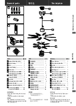 Preview for 9 page of Panasonic F-70ZBR Operating And Installation Instructions