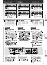 Preview for 11 page of Panasonic F-70ZBR Operating And Installation Instructions