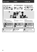 Preview for 18 page of Panasonic F-70ZBR Operating And Installation Instructions