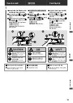 Preview for 19 page of Panasonic F-70ZBR Operating And Installation Instructions