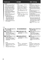 Preview for 30 page of Panasonic F-70ZBR Operating And Installation Instructions