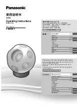 Panasonic F-BR251 Operating Instructions Manual preview