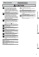 Предварительный просмотр 3 страницы Panasonic F-M12EC Operating And Installation Instructions