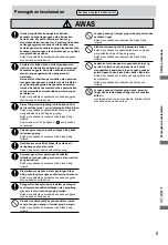 Preview for 5 page of Panasonic F-M12EC Operating And Installation Instructions