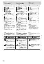 Предварительный просмотр 10 страницы Panasonic F-M12EC Operating And Installation Instructions