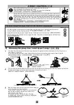 Preview for 9 page of Panasonic F-M14C2 Operating And Installation Instructions