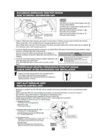 Preview for 9 page of Panasonic F-M14D9 Operating And Installation Instruction