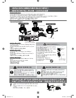 Preview for 10 page of Panasonic F-M14E2 Operating And Installation Instructions