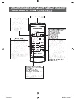 Preview for 13 page of Panasonic F-M14E2 Operating And Installation Instructions