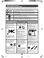 Предварительный просмотр 2 страницы Panasonic F-M14E8 Operating And Installation Instructions