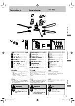 Preview for 5 page of Panasonic F-M14HW Operating And Installation Instructions