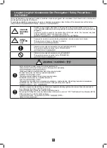 Preview for 2 page of Panasonic F-M15A0 Operating And Installation Instructions