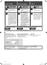 Preview for 14 page of Panasonic F-M15AC Operating And Installation Instructions