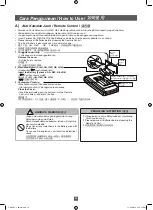 Preview for 14 page of Panasonic F-M15E2 Operating And Installation Instructions