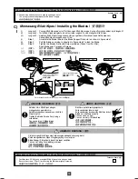 Предварительный просмотр 10 страницы Panasonic F-M15F1 Operating And Installation Instructions