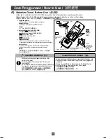 Preview for 12 page of Panasonic F-M15F1 Operating And Installation Instructions