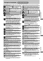 Preview for 3 page of Panasonic F-M15GW Operating And Installation Instructions