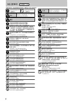 Preview for 4 page of Panasonic F-M15GW Operating And Installation Instructions