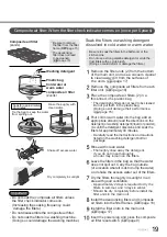 Предварительный просмотр 19 страницы Panasonic F-P06DXZ Operating Instructions Manual