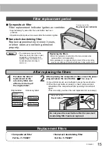 Preview for 15 page of Panasonic F-P06SXY Operating Instructions Manual