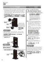 Предварительный просмотр 8 страницы Panasonic F-P16X8C-ES Operating Instructions Manual