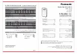 Panasonic F-PXJ30M Operating Instructions Manual preview