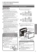 Предварительный просмотр 17 страницы Panasonic F-PXL45A Operating Instructions Manual