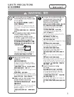 Предварительный просмотр 5 страницы Panasonic F-PXL45H Operating Instructions Manual