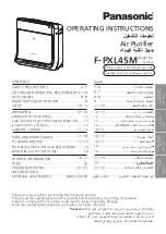 Предварительный просмотр 1 страницы Panasonic F-PXL45M Operating Instructions Manual