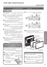 Предварительный просмотр 17 страницы Panasonic F-PXL45M Operating Instructions Manual