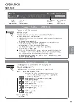 Предварительный просмотр 11 страницы Panasonic F-PXM35A Operating Instructions Manual