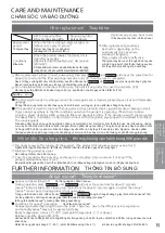 Предварительный просмотр 15 страницы Panasonic F-PXM55A Operating Instructions Manual