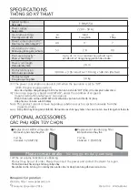 Предварительный просмотр 20 страницы Panasonic F-PXM55A Operating Instructions Manual