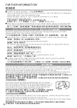 Предварительный просмотр 16 страницы Panasonic F-PXM55H Operating Instructions Manual