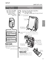 Предварительный просмотр 9 страницы Panasonic F-PXM55M Operating Instructions Manual