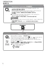 Предварительный просмотр 12 страницы Panasonic F-PXR40H Operating Instructions Manual