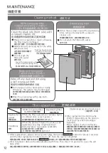 Предварительный просмотр 12 страницы Panasonic F-PXV35H Operating Instructions Manual