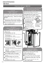 Предварительный просмотр 14 страницы Panasonic F-PXV50A Operating Instructions Manual